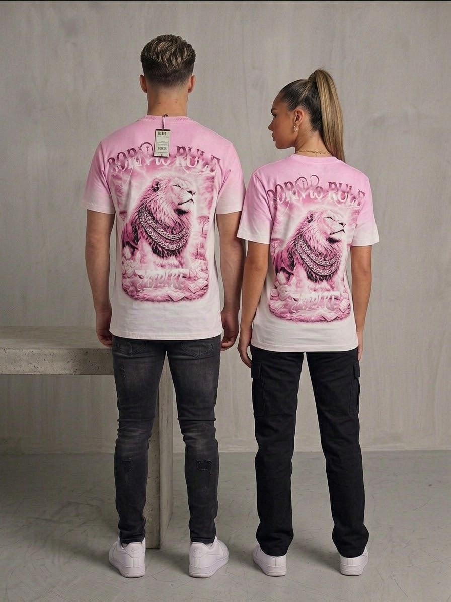 Denim City Royalty T-Shirt Pink