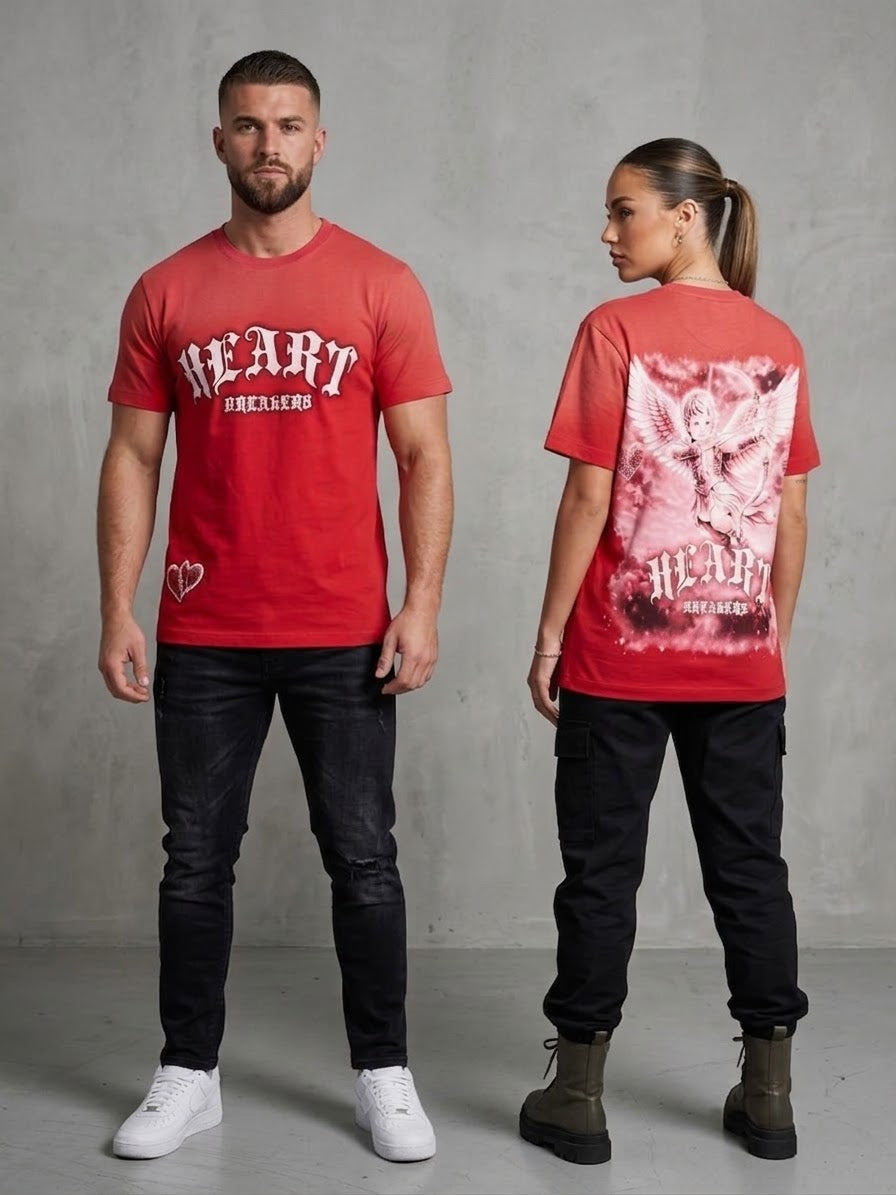 Denim City Heart Breaker T-Shirt Multi Colors