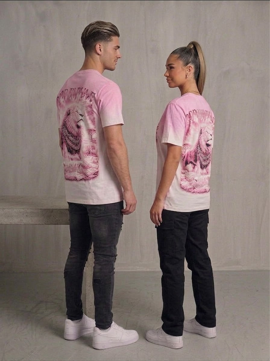 Denim City Royalty T-Shirt Pink
