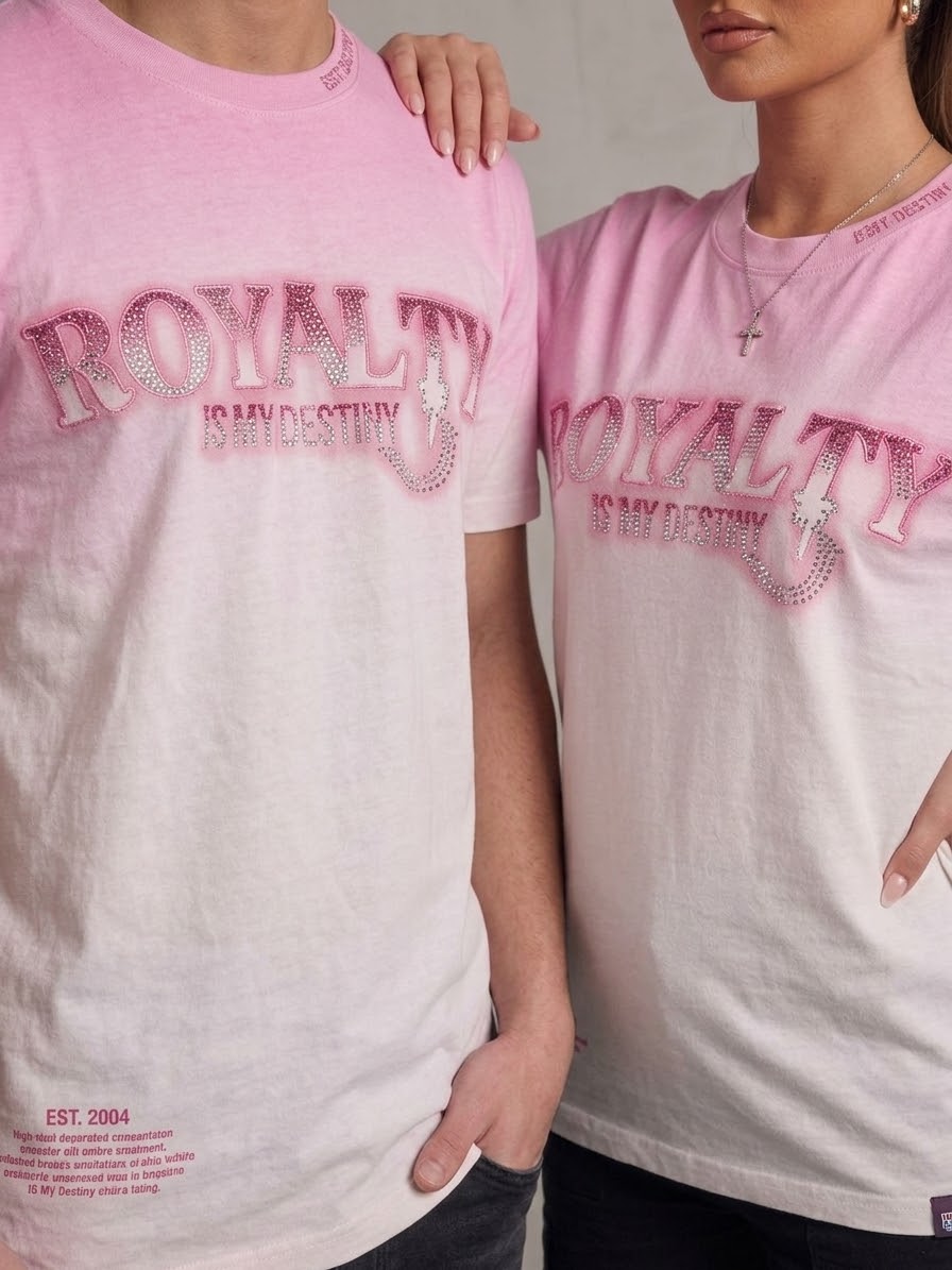 Denim City Royalty T-Shirt Pink