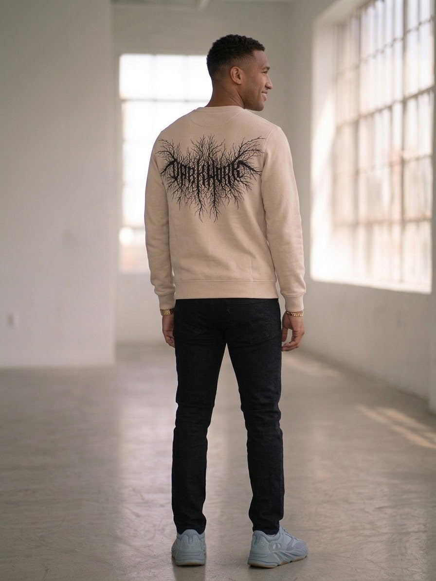 DISASTER DARK WORK CREW NECK SWEATSHIRT MULTI COLORS