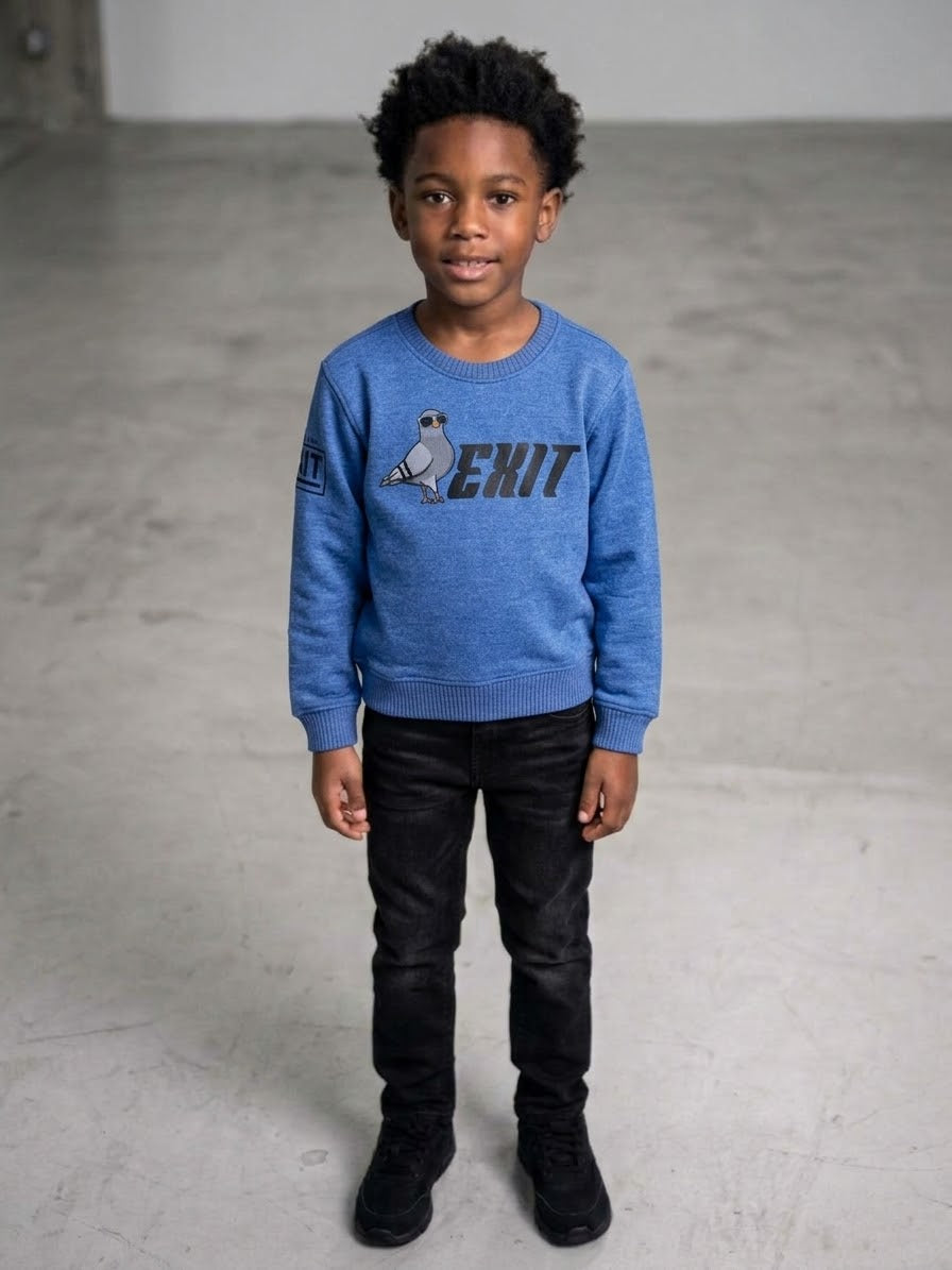 Exit - Kids Sweatshirt Multi Colors