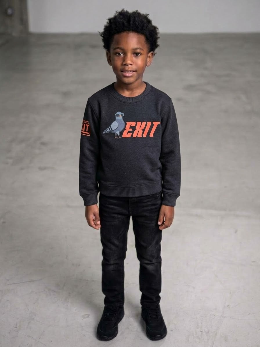 Exit - Kids Sweatshirt Multi Colors