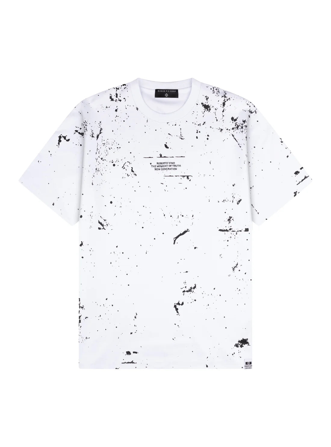 Roberto Vino Milano Moment Of Truth Over Sized T-Shirt Multi Colors