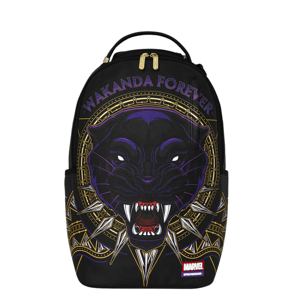 SprayGround Marvel Black Panther Emblem Dlxsv Backpack