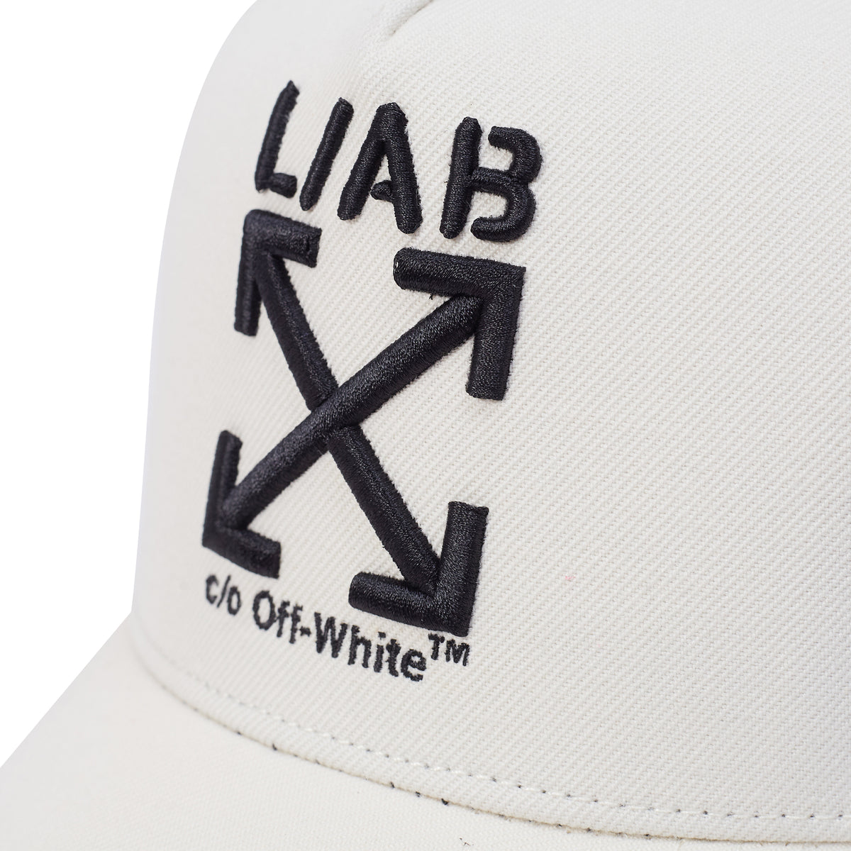 L/AB CO Off-White Clamp Arrows Curved Brim Trucker Hats Multi Colors