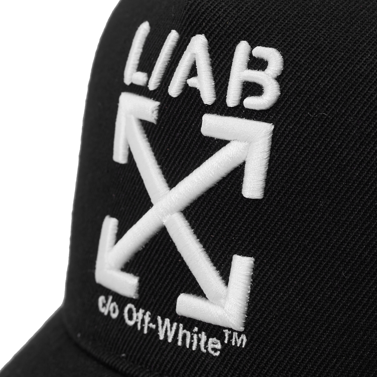 L/AB CO Off-White Clamp Arrows Curved Brim Trucker Hats Multi Colors