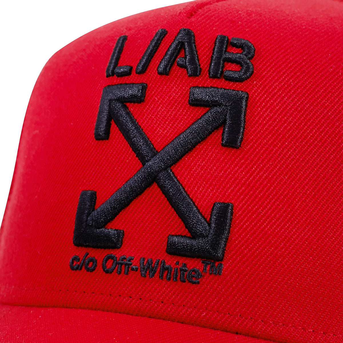 L/AB CO Off-White Clamp Arrows Curved Brim Trucker Hats Multi Colors