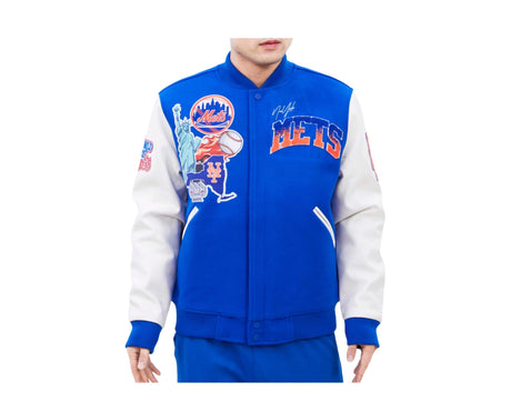 Pro Standard - Varsity Jacket - Mets - Royal