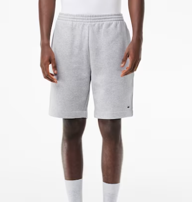 Grey Pima Cotton Shorts