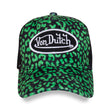 Von Dutch LIME CHEETAH VELVET TRUCKER