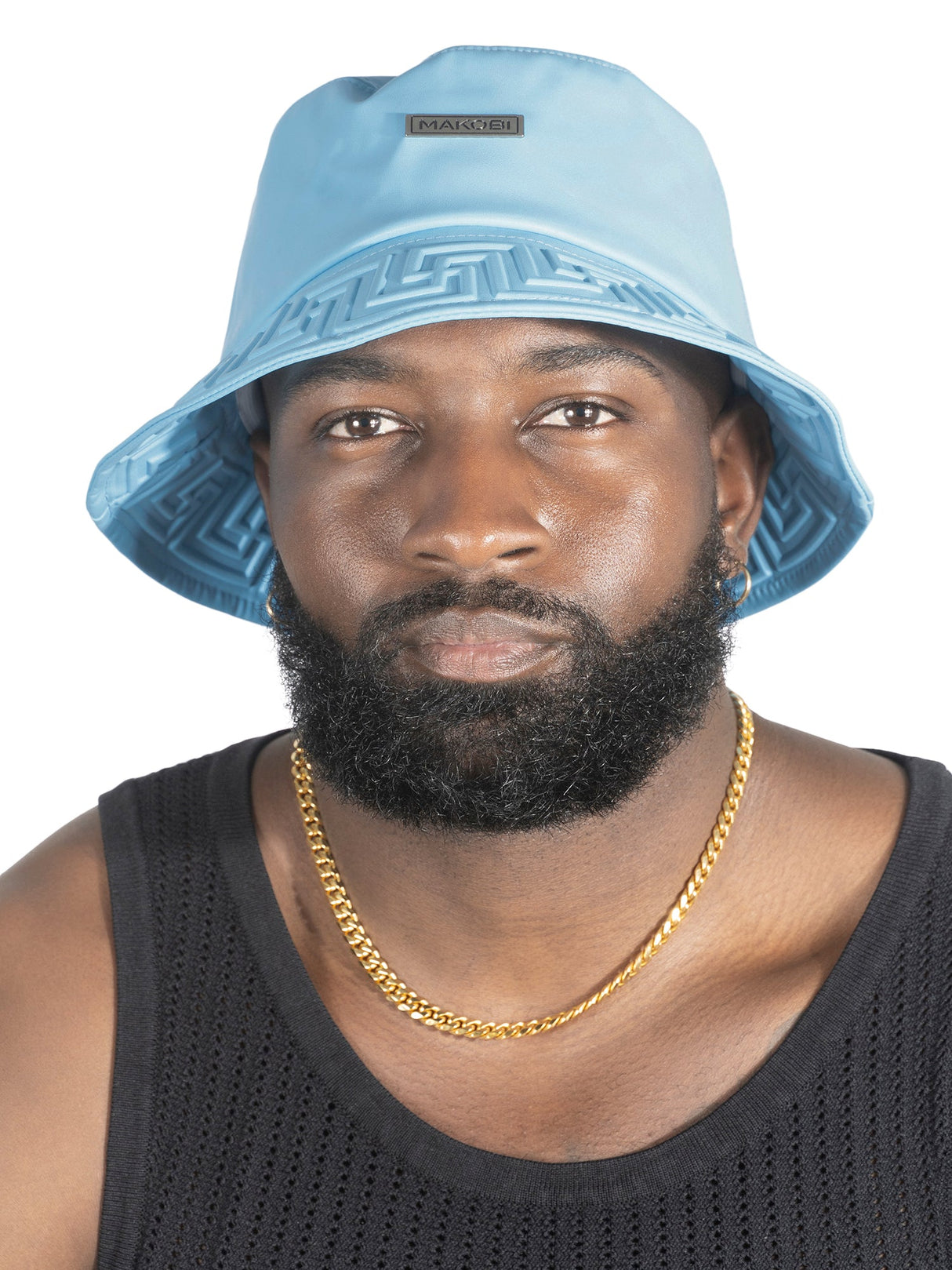 Makobi M007 Romano Vegan L. Bucket Hat - Blue