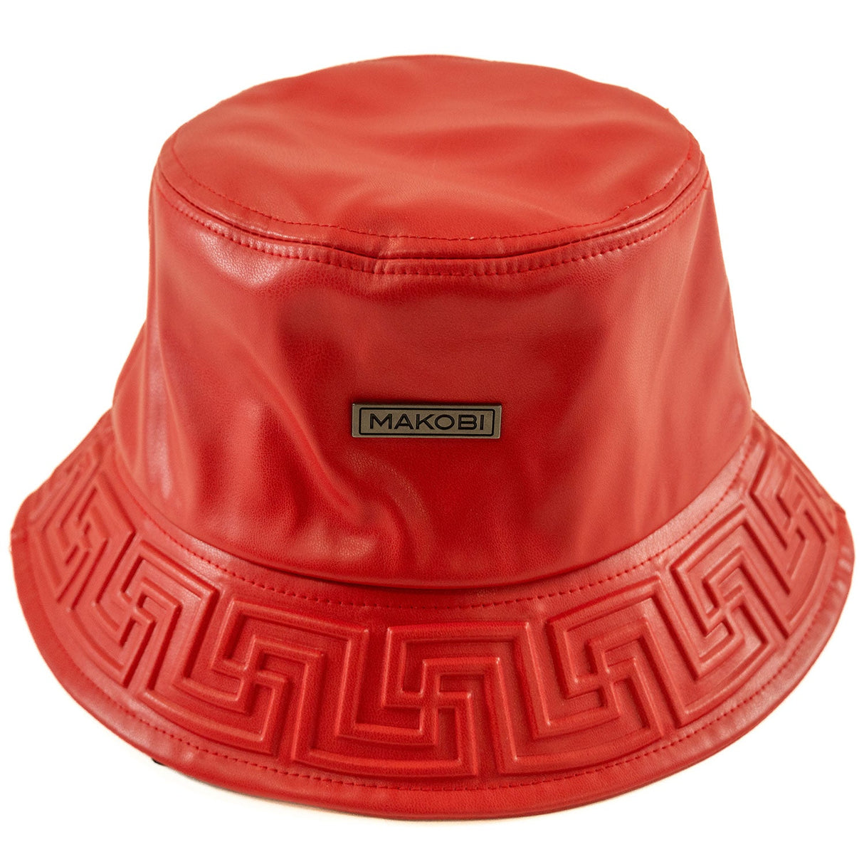 Makobi M007 Romano Vegan L. Bucket Hat - Red
