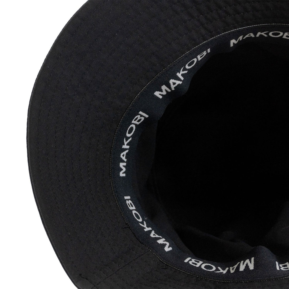 Makobi M033 Colton Nylon Bucket Hat - Black
