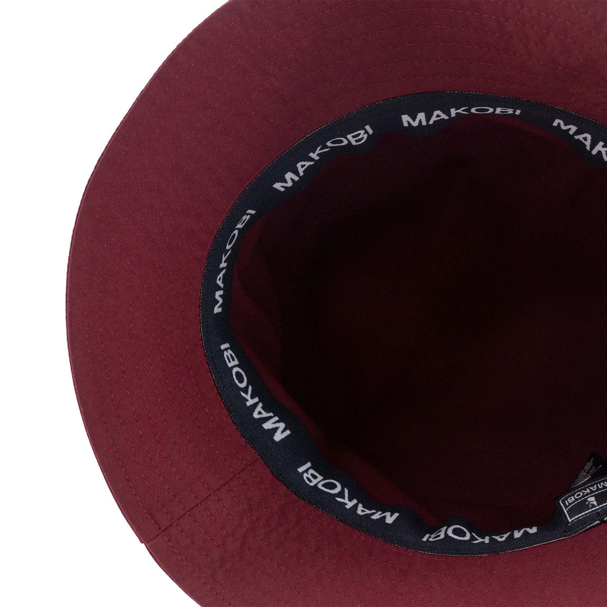 Makobi M033 Colton Nylon Bucket Hat - Burgundy