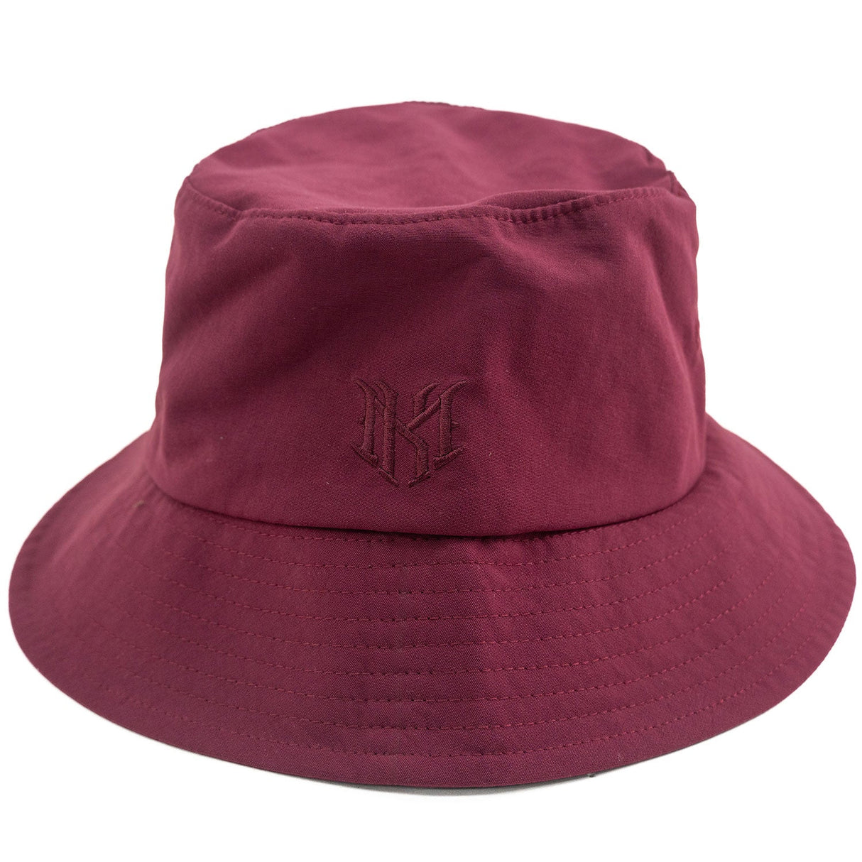Makobi M034 Adorni Nylon Bucket Hat - Burgundy