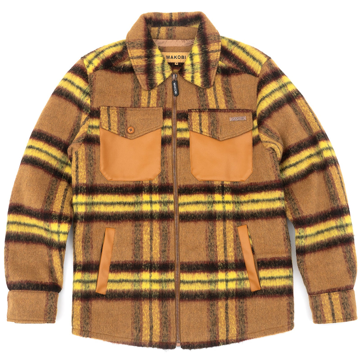 Makobi M1028 Gabana Shirt Jacket - Wheat