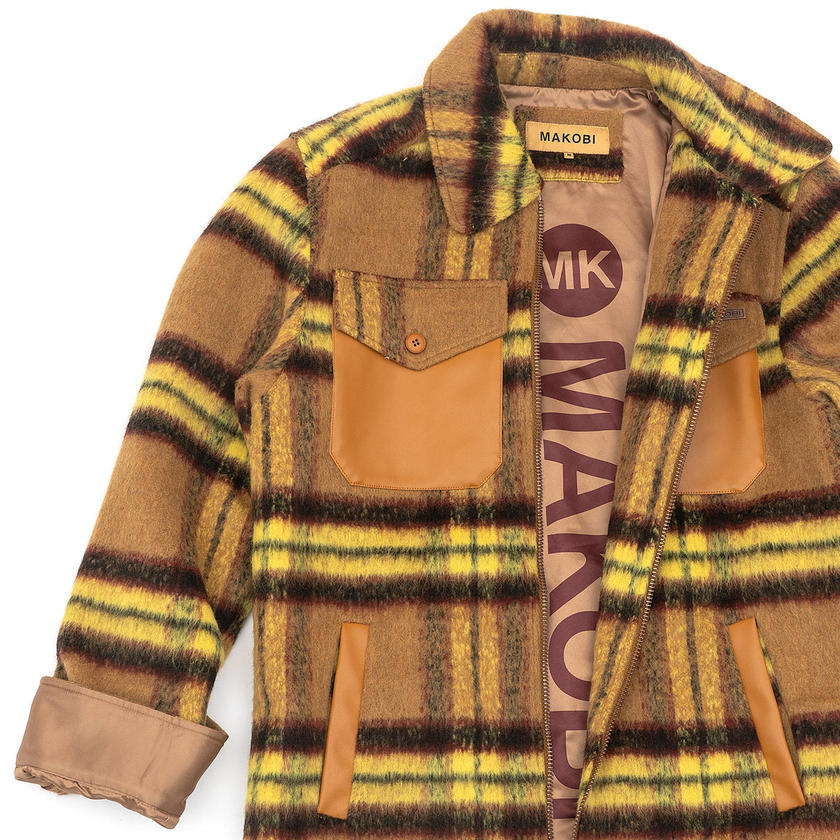Makobi M1028 Gabana Shirt Jacket - Wheat