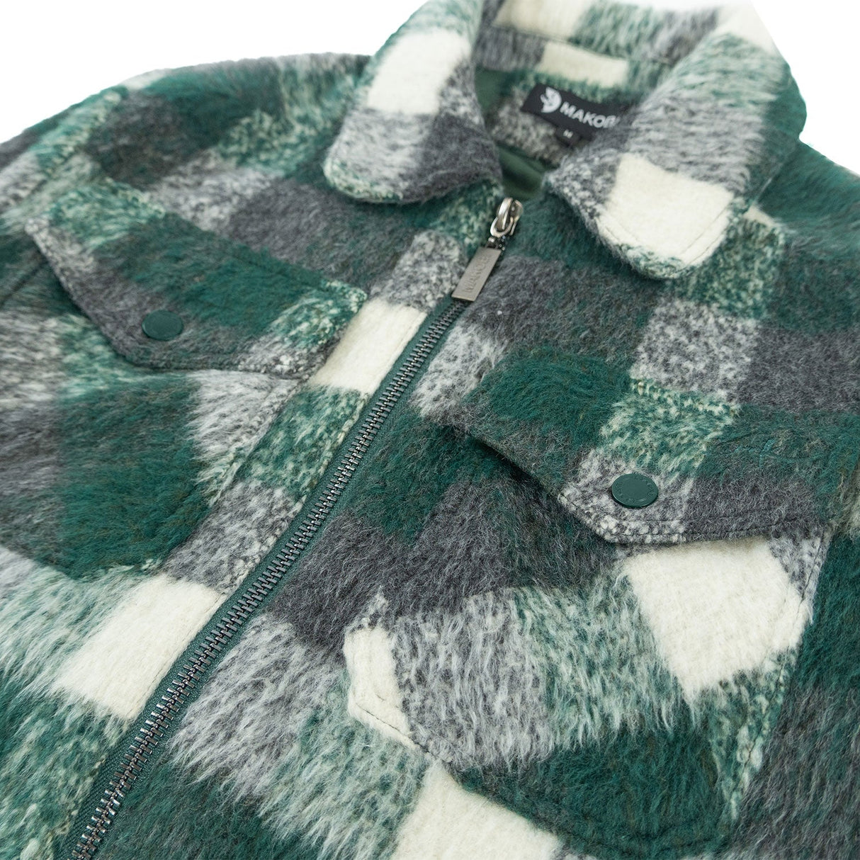 Makobi M1048 Gabana 24' Shacket - Green