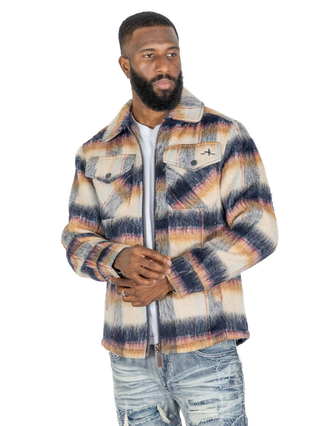 Makobi M1048 Gabana 24' Shacket - Navy