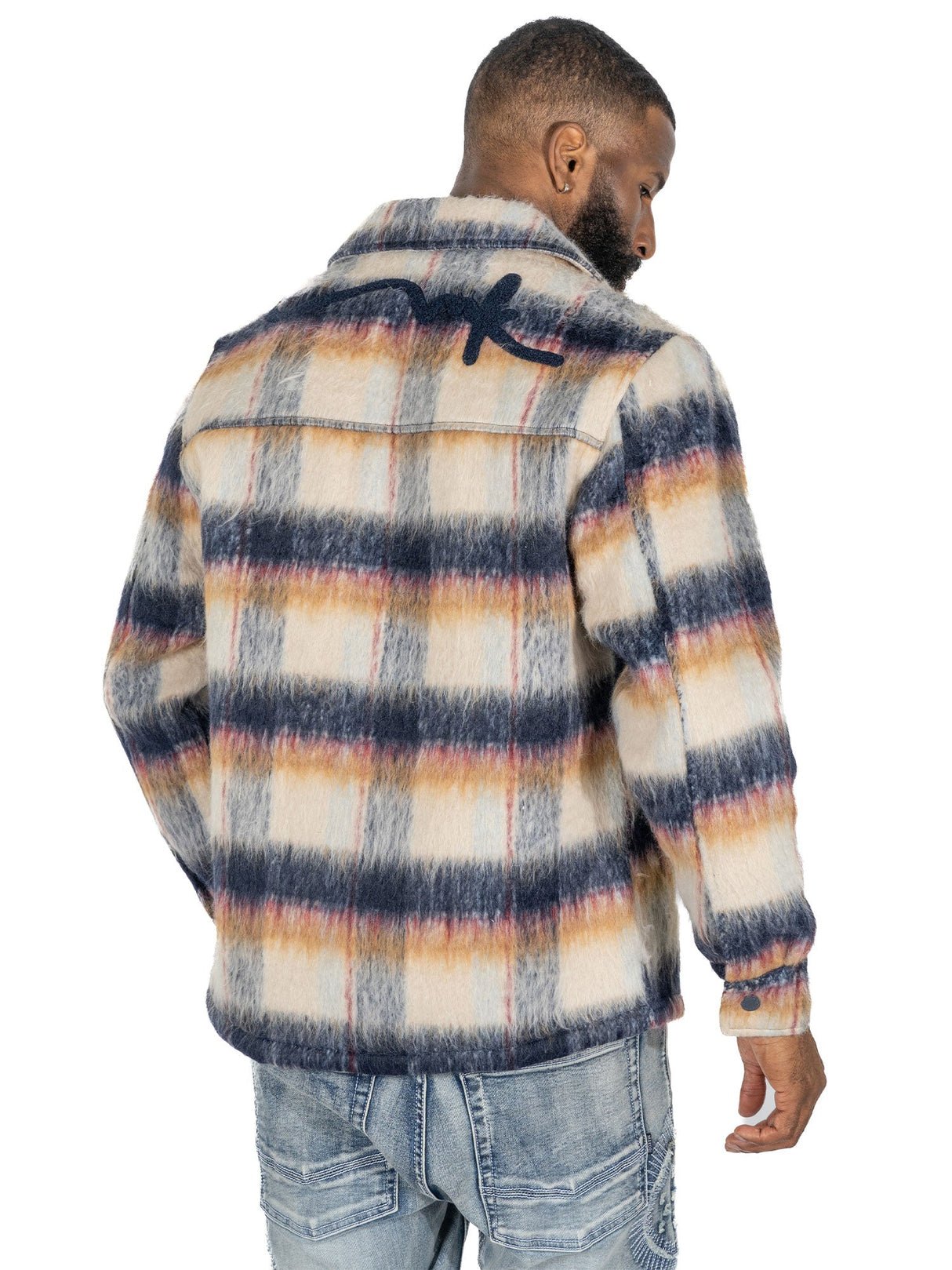 Makobi M1048 Gabana 24' Shacket - Navy