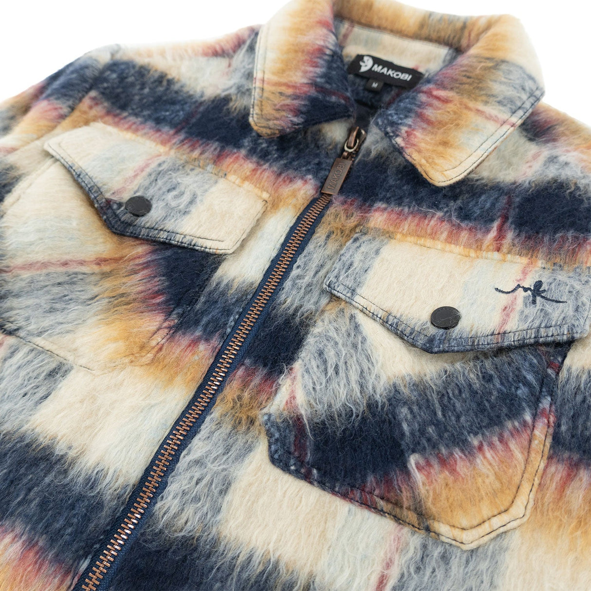 Makobi M1048 Gabana 24' Shacket - Navy