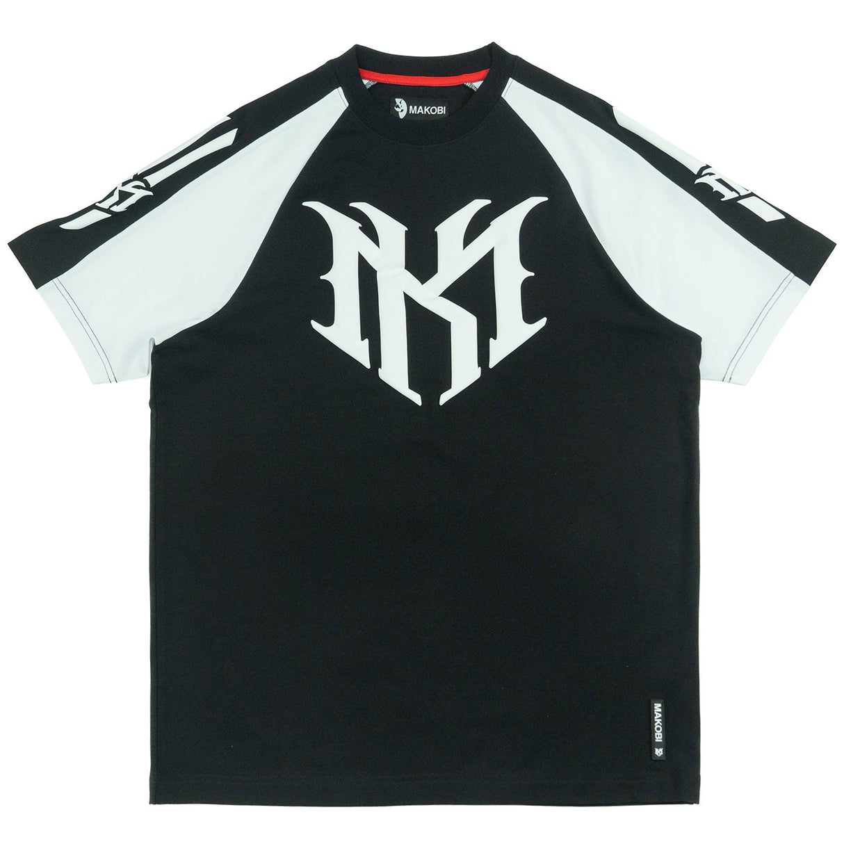 Makobi M119 Adorni Reglan T-shirt - Black