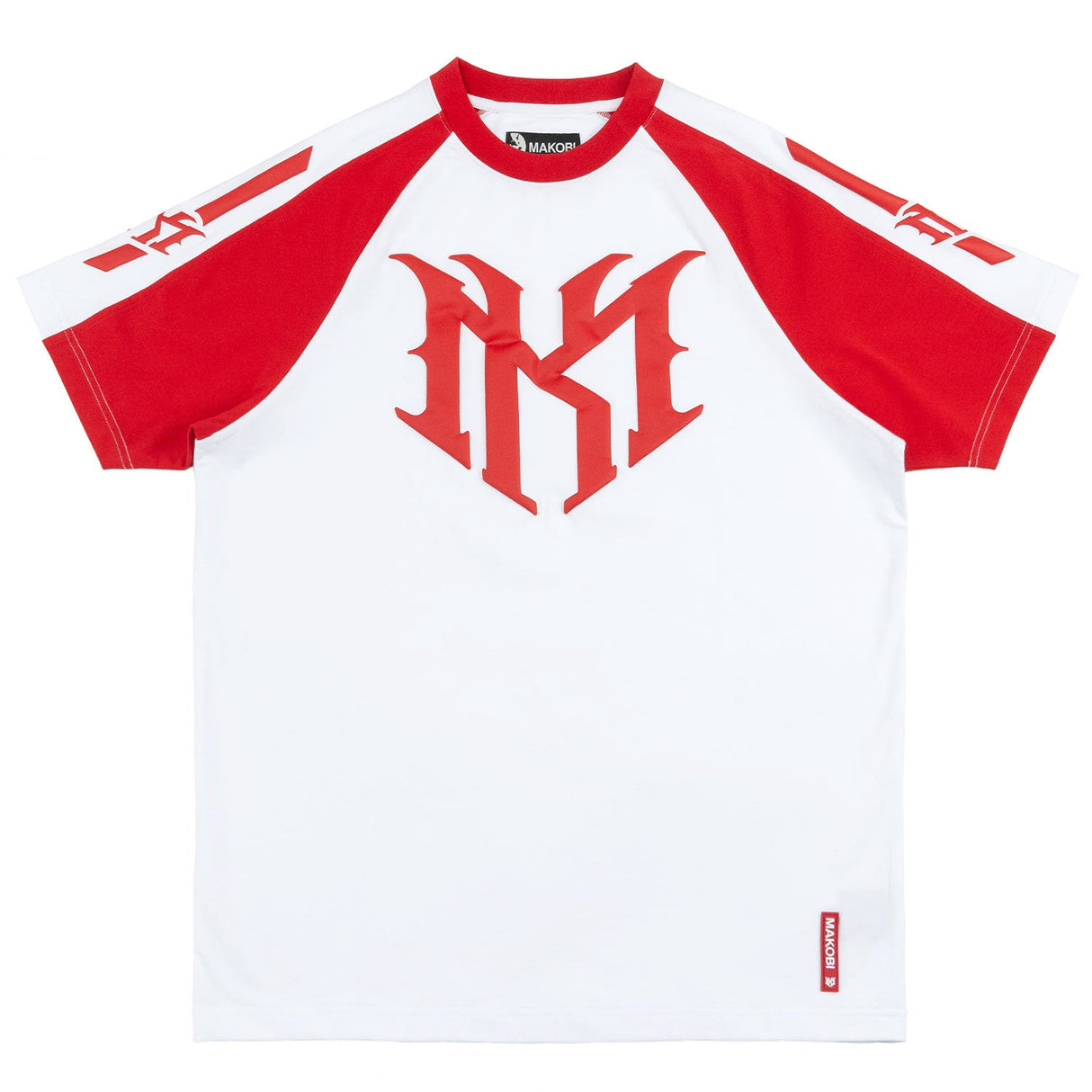 Makobi M119 Adorni Reglan T-shirt -Red