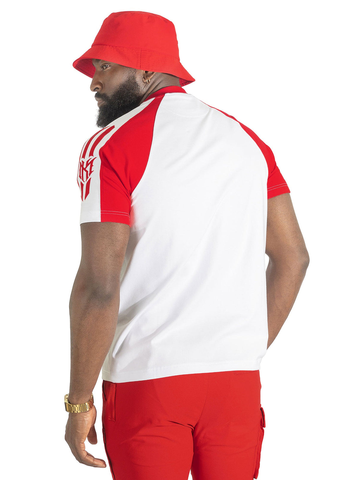 Makobi M119 Adorni Reglan T-shirt -Red