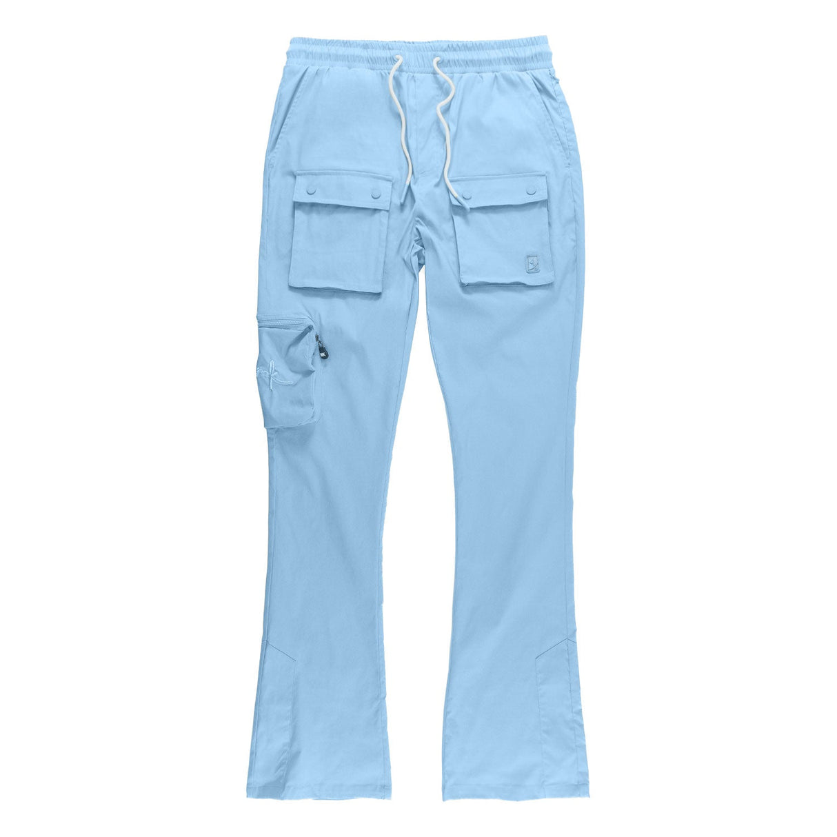 Makobi M1625 Sartoni Nylon Stacked Pants - Blue