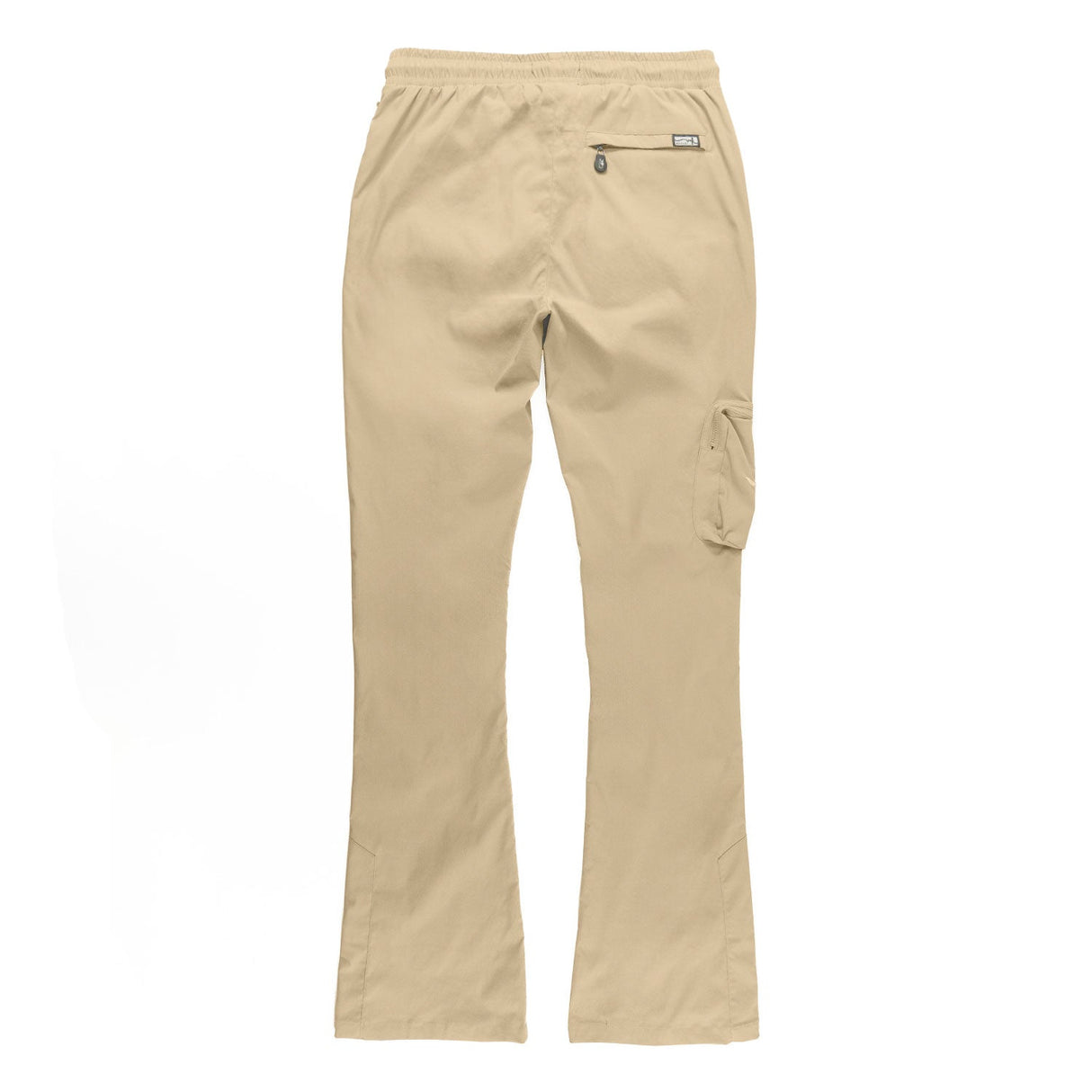 Makobi M1625 Sartoni Nylon Stacked Pants - Khaki