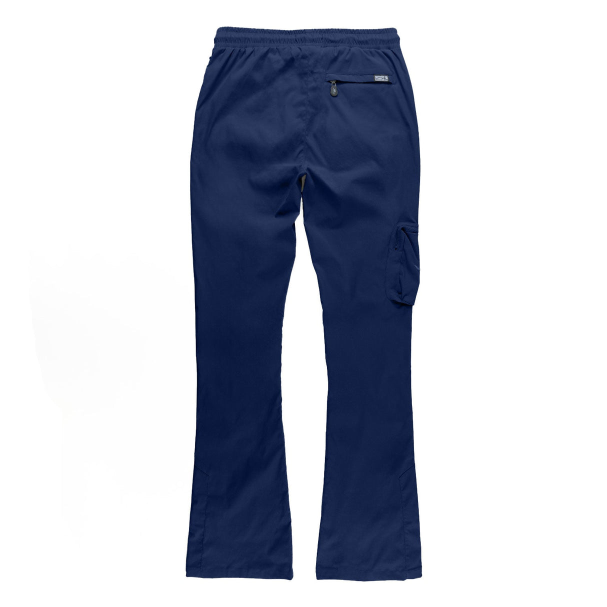 Makobi M1625 Sartoni Nylon Stacked Pants - Navy