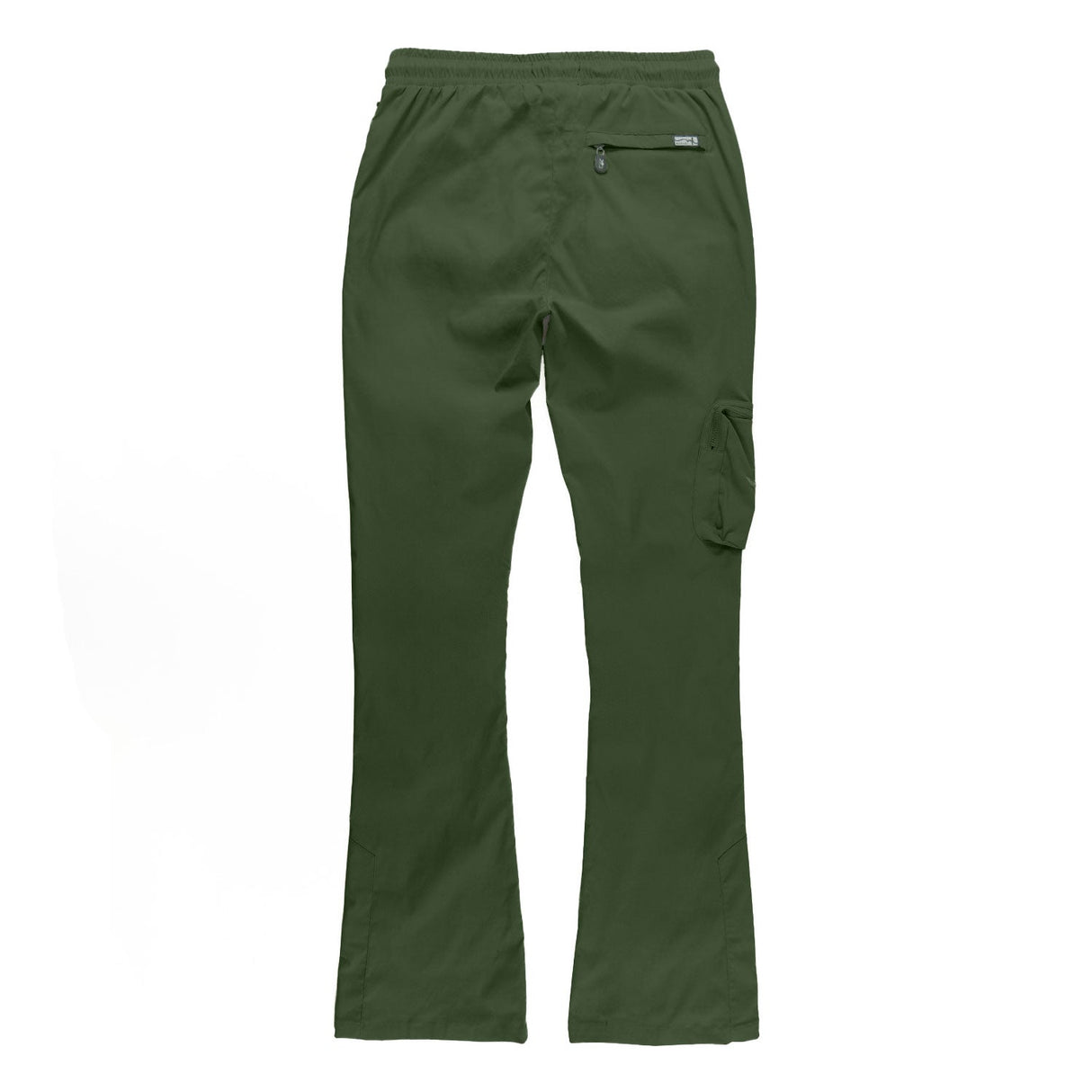 Makobi M1625 Sartoni Nylon Stacked Pants - Dark Olive