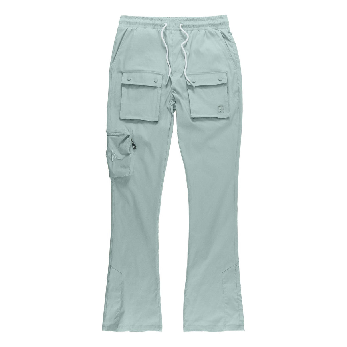 Makobi M1625 Sartoni Nylon Stacked Pants - Teal