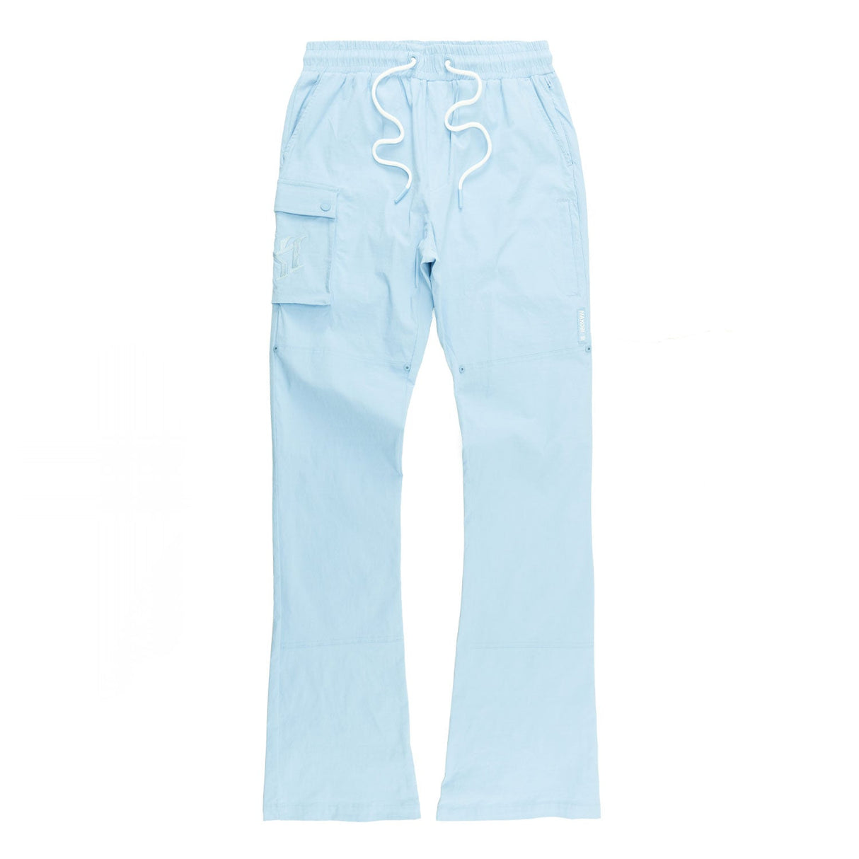 Makobi Nylon Pants | M1634 Adorni Stacked - Blue