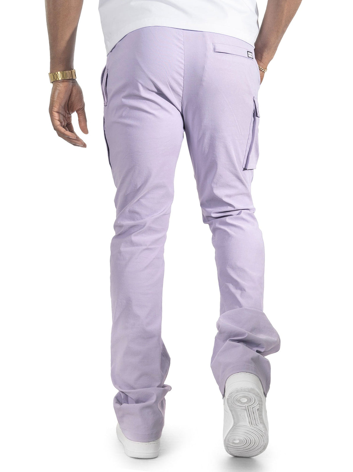 Makobi Nylon Pants | M1634 Adorni Stacked - Lavender