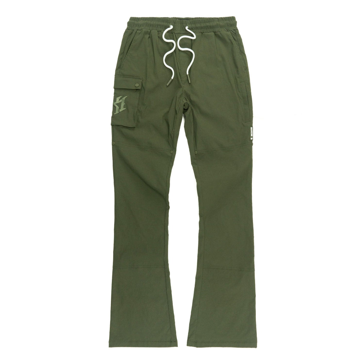 Makobi Nylon Pants | M1634 Adorni Stacked - Olive