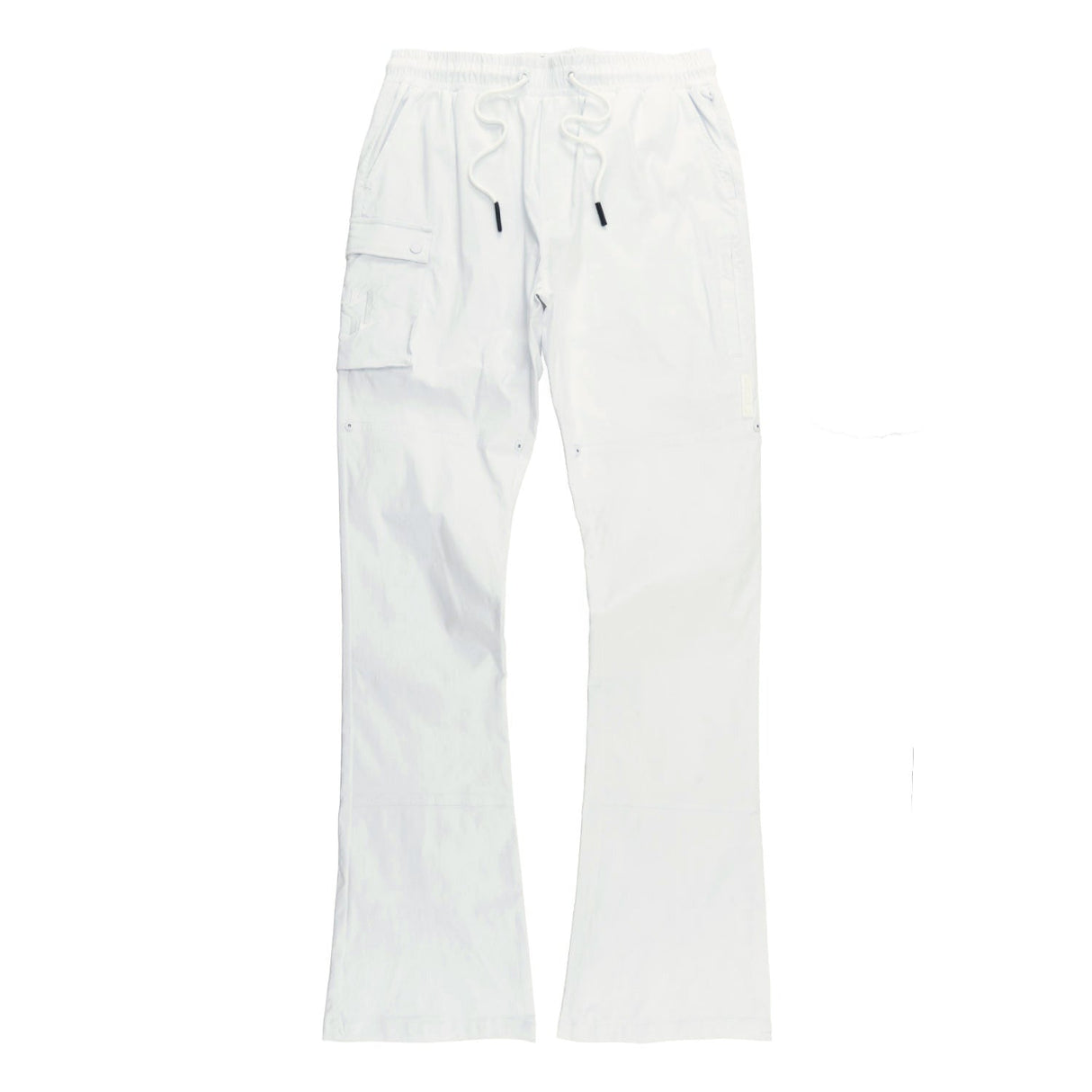Makobi Nylon Pants | M1634 Adorni Stacked - White