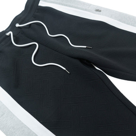 Makobi M4490 Beanchi Jacquard Hoody Set - Black