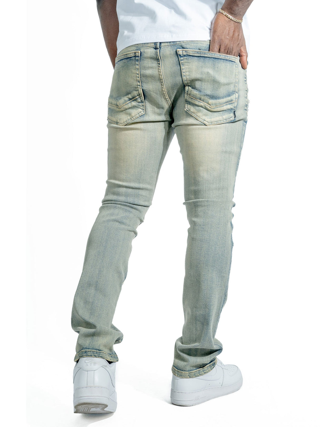 Makobi Slim Fit Jeans | M1753 Bionco Pants - Dirt