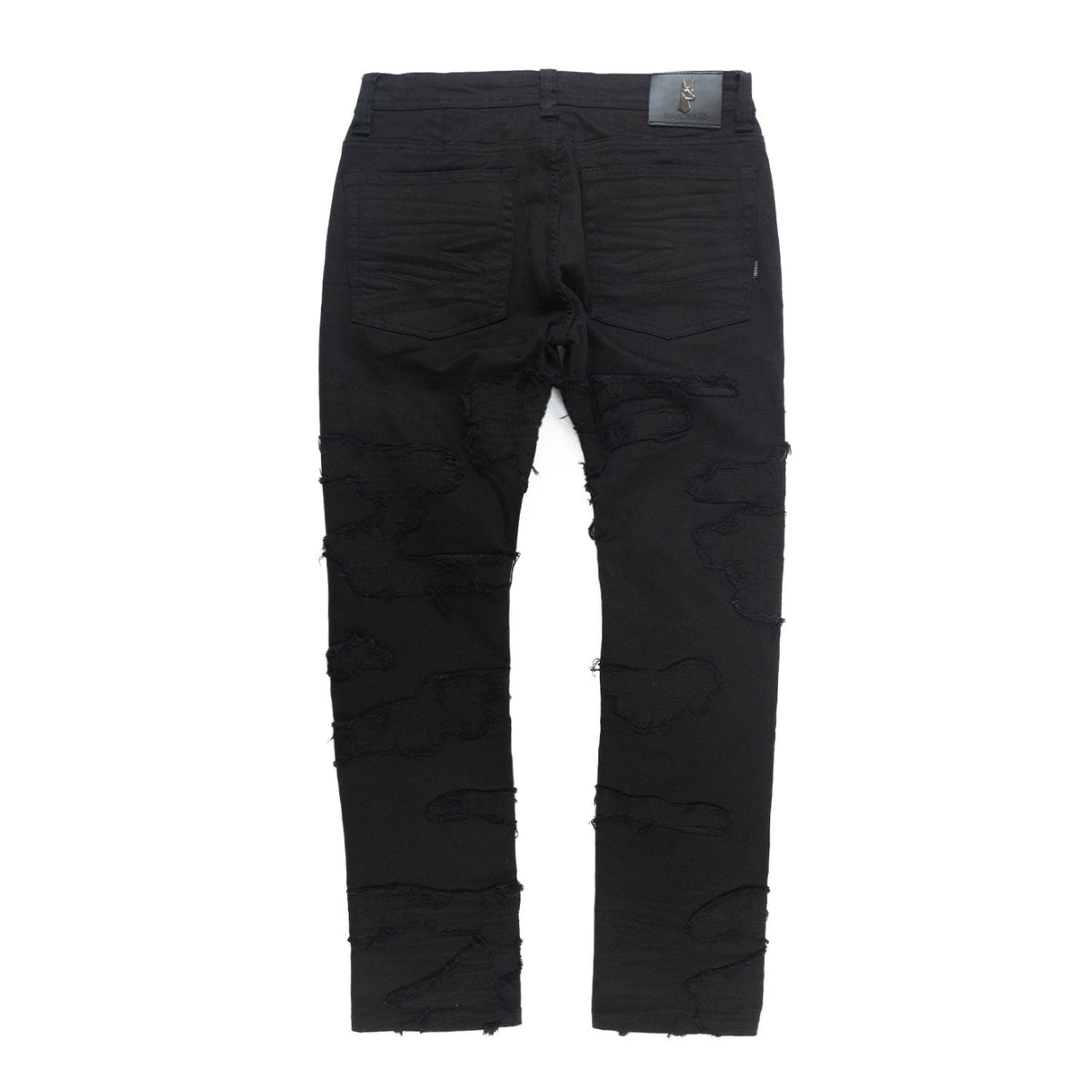 Makobi M1781 Prato Jeans - Black/Black