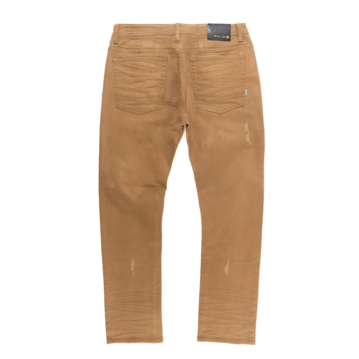 Makobi M1901 Makobi Segreto Waxed Jeans - Mocha