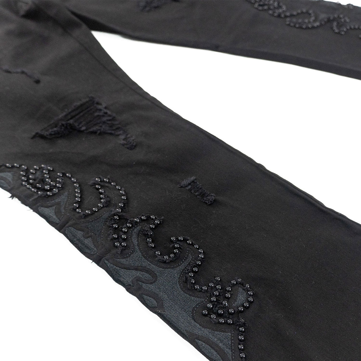 Makobi Slim Fit Jeans | M1913 Positoni Pants - Black