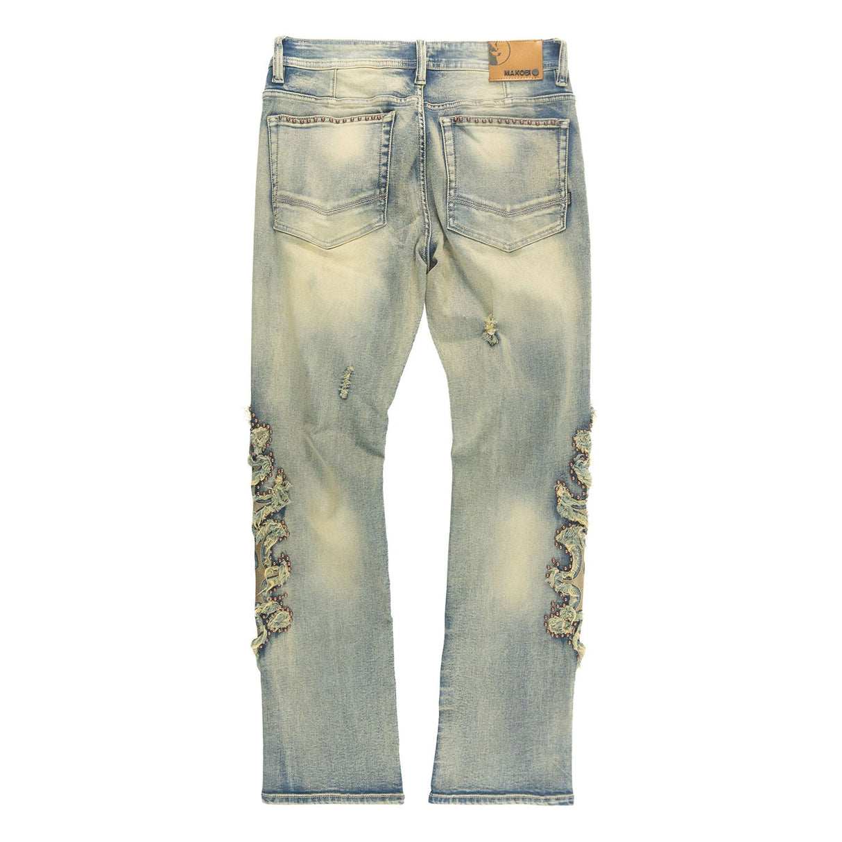 Makobi Slim Fit Jeans | M1913 Positoni Pants - Dirt