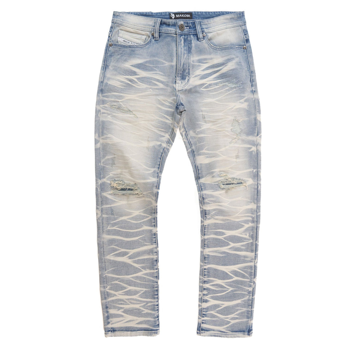 Makobi M1921 Toronto Jeans - Light Wash