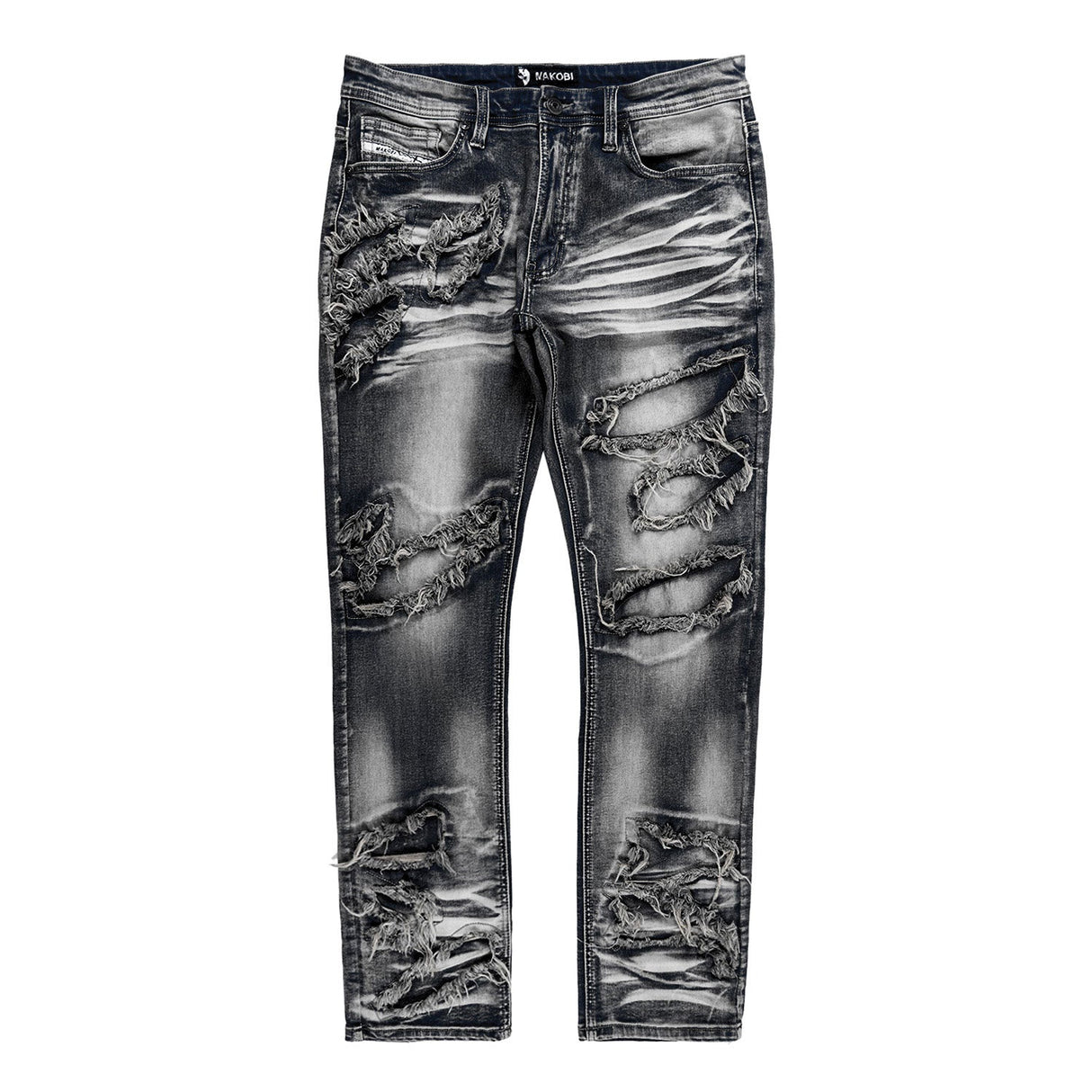 Makobi M1922 Sorrento Jeans - Black Wash