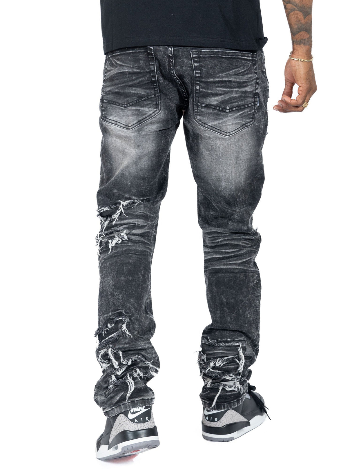 Makobi M1922 Sorrento Jeans - Black Wash