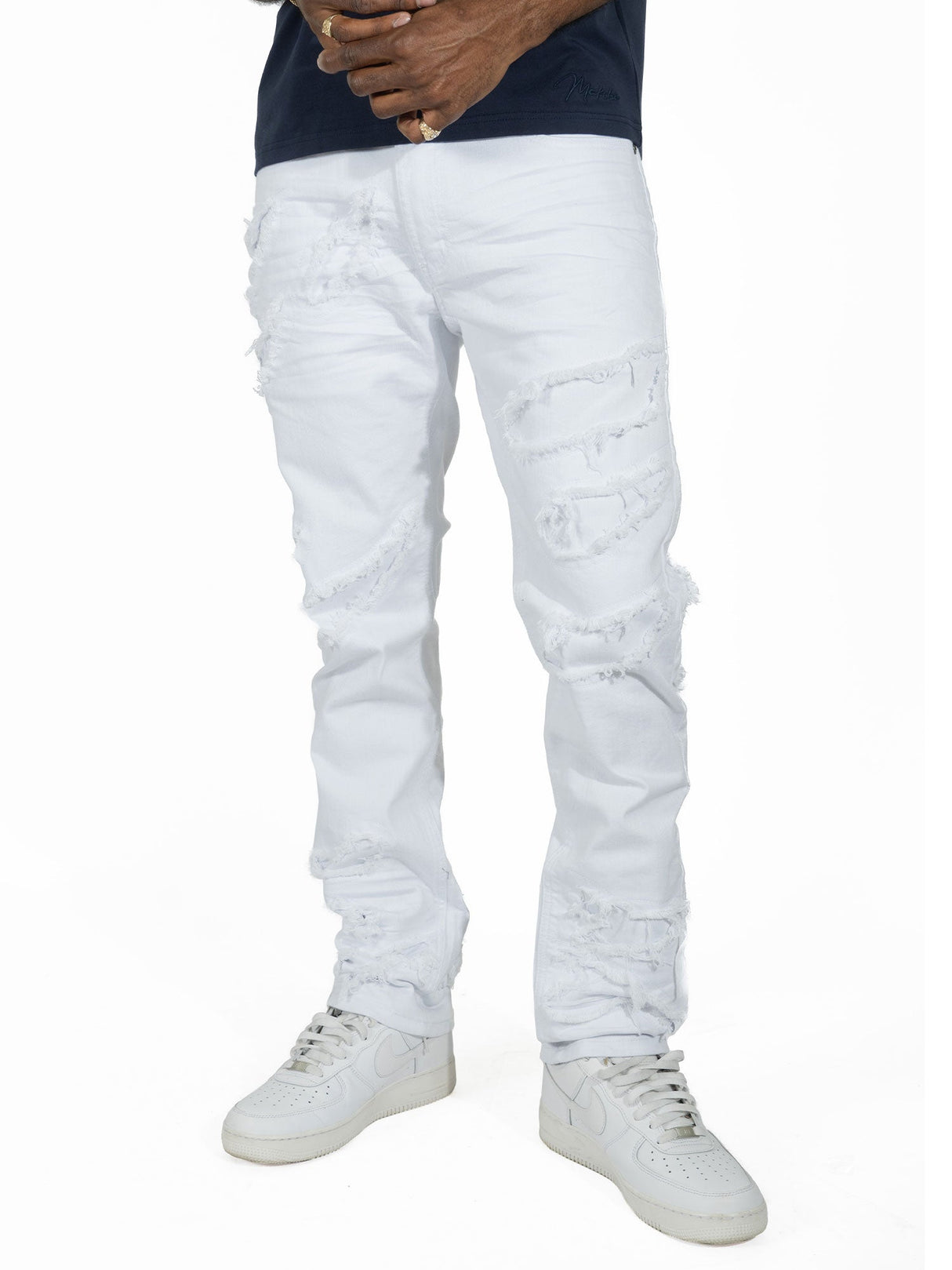 Makobi M1922 Sorrento Jeans - White