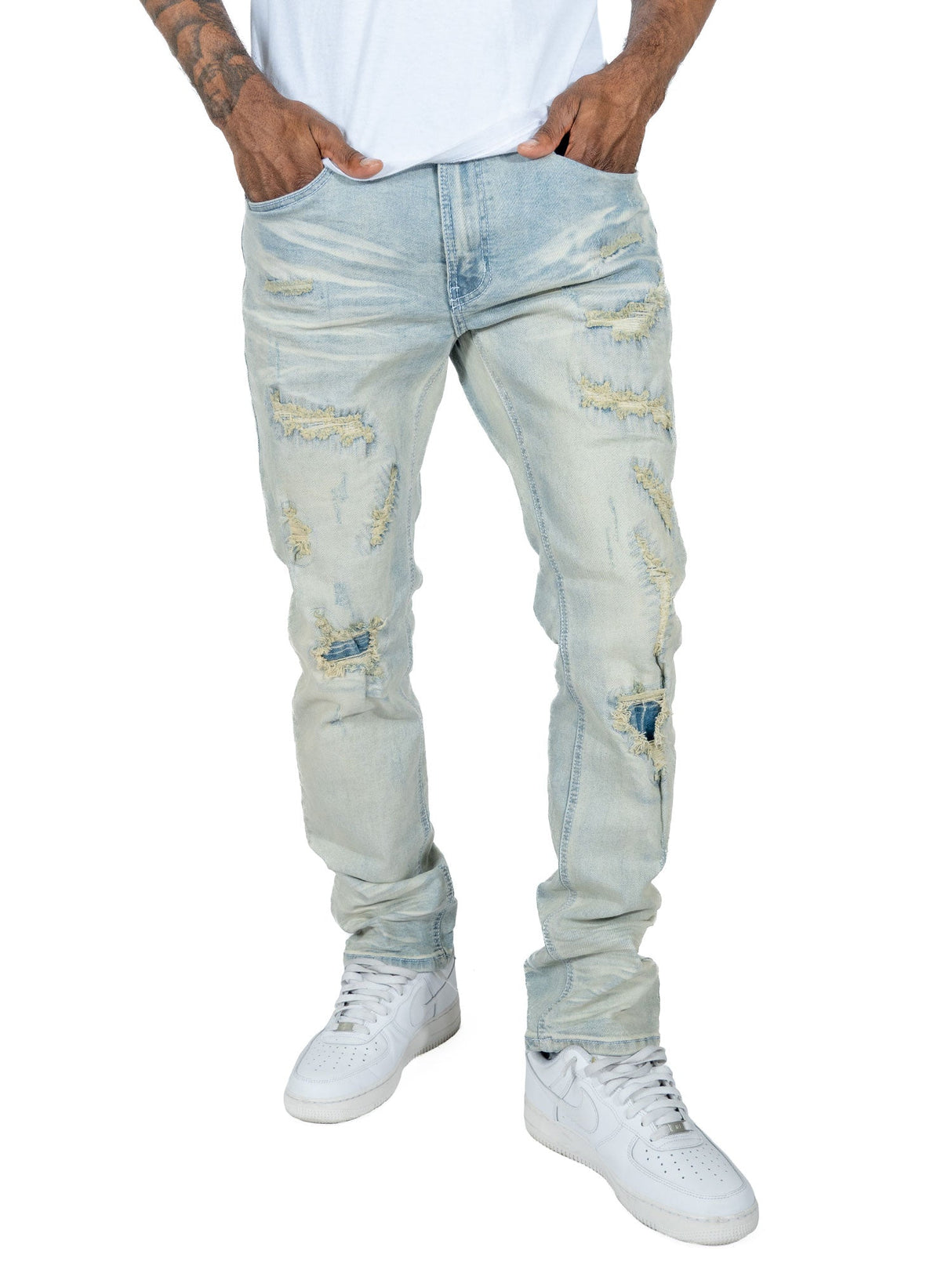 Makobi M1934 Romano Jeans - Light Wash