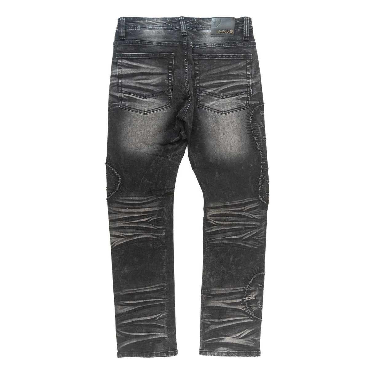 Makobi Slim Fit Jeans | M1935 Esposito Pants - Black